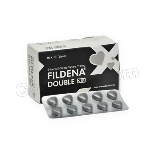 Fildena Double 200 Mg (Sildenafil Citrate) Instant Erection Men Ed Pill