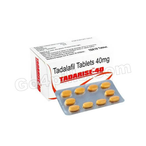 Tadarise 40 Mg (Tadalafil) Ciallis Instant Erection Pill