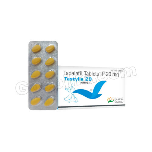 Tastylia 20 Mg (Tadalafil) Erectile Dysfunction Tablets