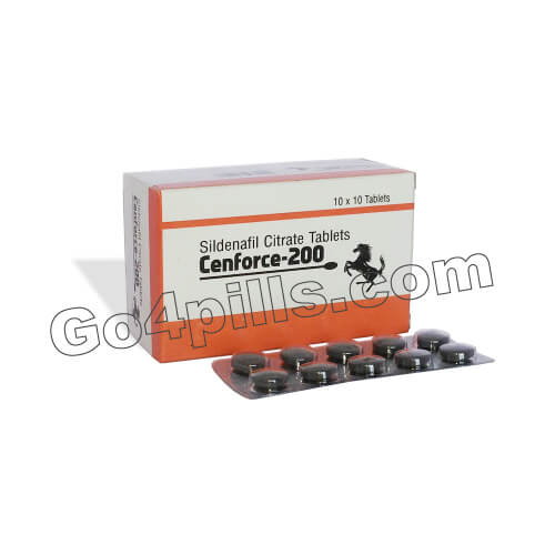 Cenforce 200 Mg (Sildenafil Citrate 200mg) ED Tablets