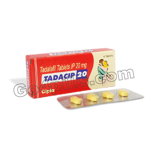 Tadacip 20 Mg (Tadalafil) Tablets