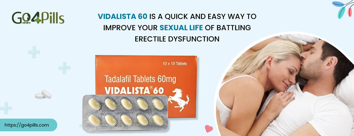 Vidalista 60 Mg (Tadalafil 60 Mg)