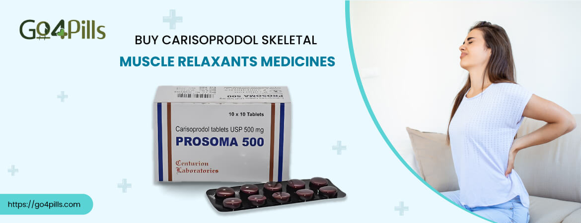 Prosoma 500 Mg (Carisoprodol 500mg) Tablets